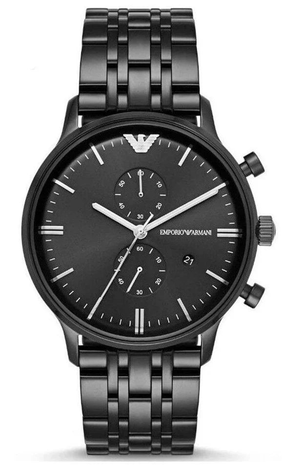 Emporio Armani AR1934 Men's Black Chronograph Watch