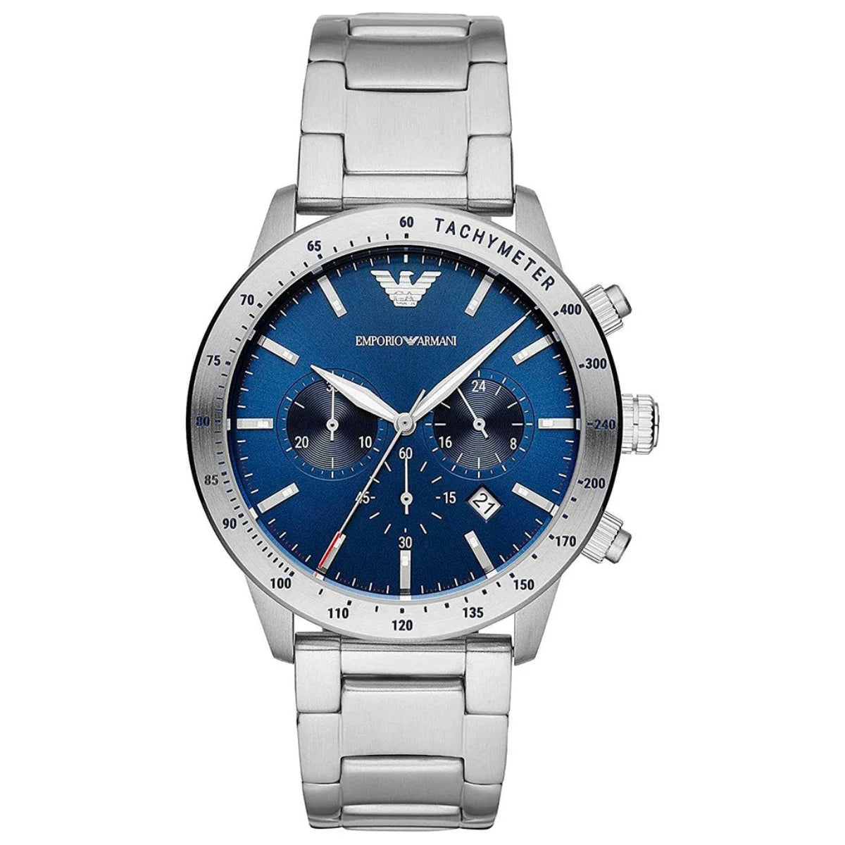 Emporio Armani AR11306 chronographe bleu