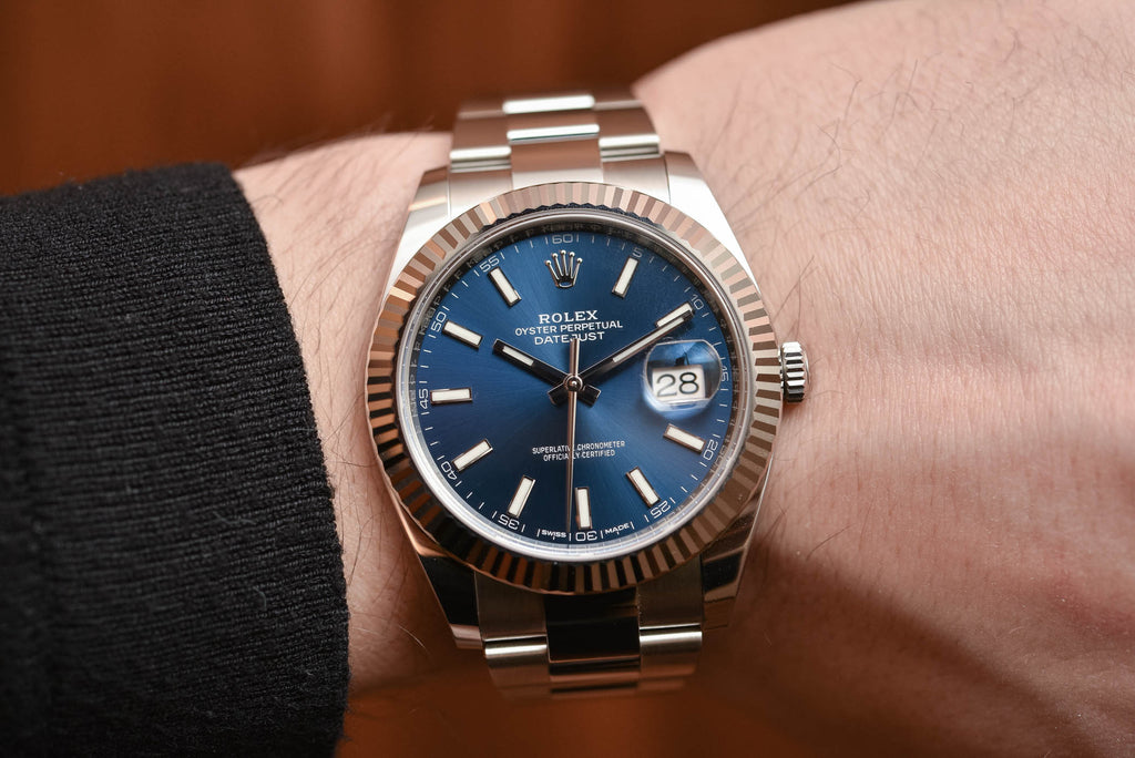 Datejust 41 Bleu Pour Homme
