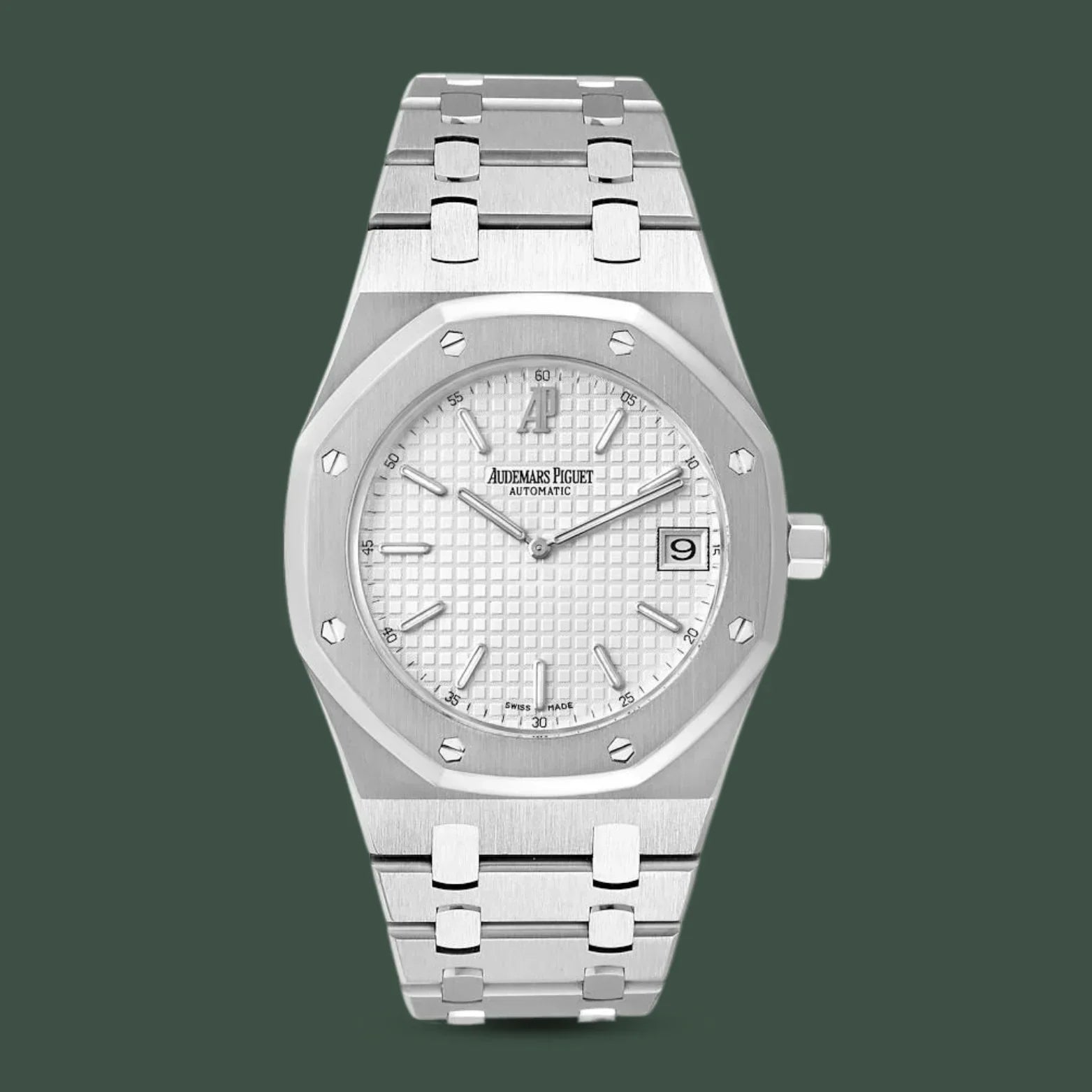 Audemars Piguet Royal Oak Fond Blanc. Homme