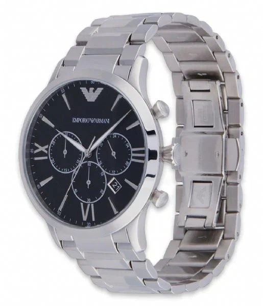 EMPORIO ARMANI CHRONOGRAPH QUARTZ BLACK DIAL  AR11208
