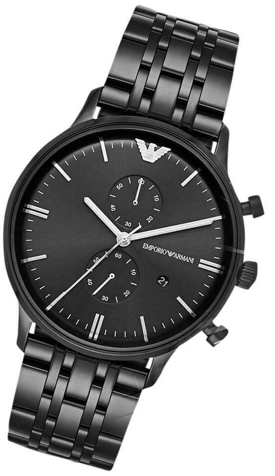 Emporio Armani AR1934 Men's Black Chronograph Watch